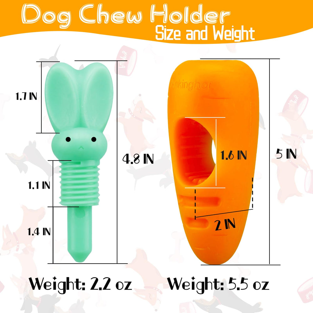 Ankinghor bully stick holder easy-to-clean design separates for quick washing.