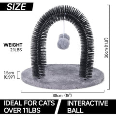 Ankuliy cat arch plush balls offer playful interaction for kittens
