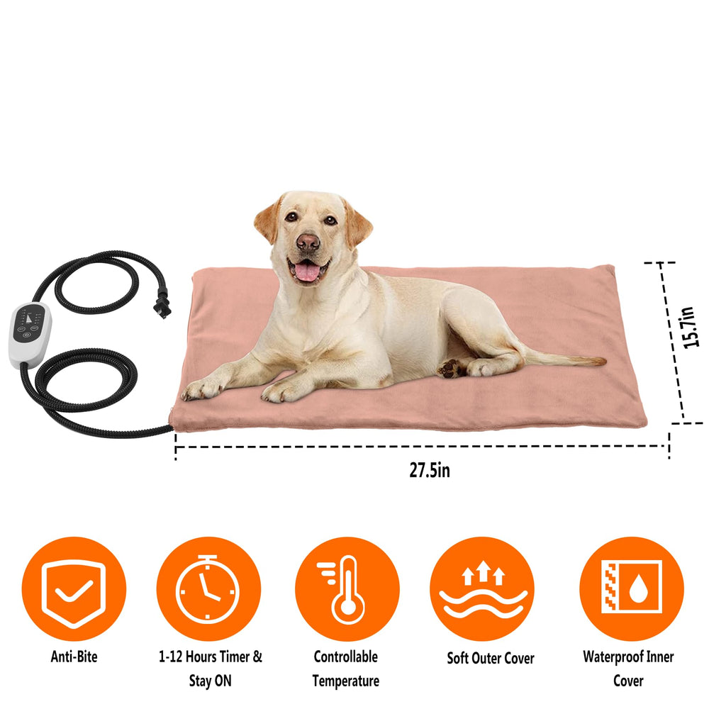Annchwool adjustable temperature control helps tailor pet comfort.