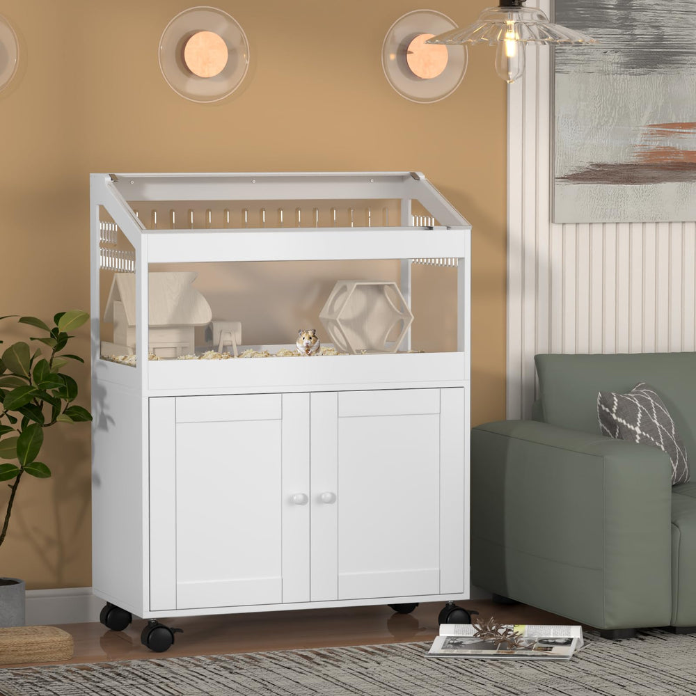 Annzoe hamster cage assembly guide enables quick setup with included hardware.