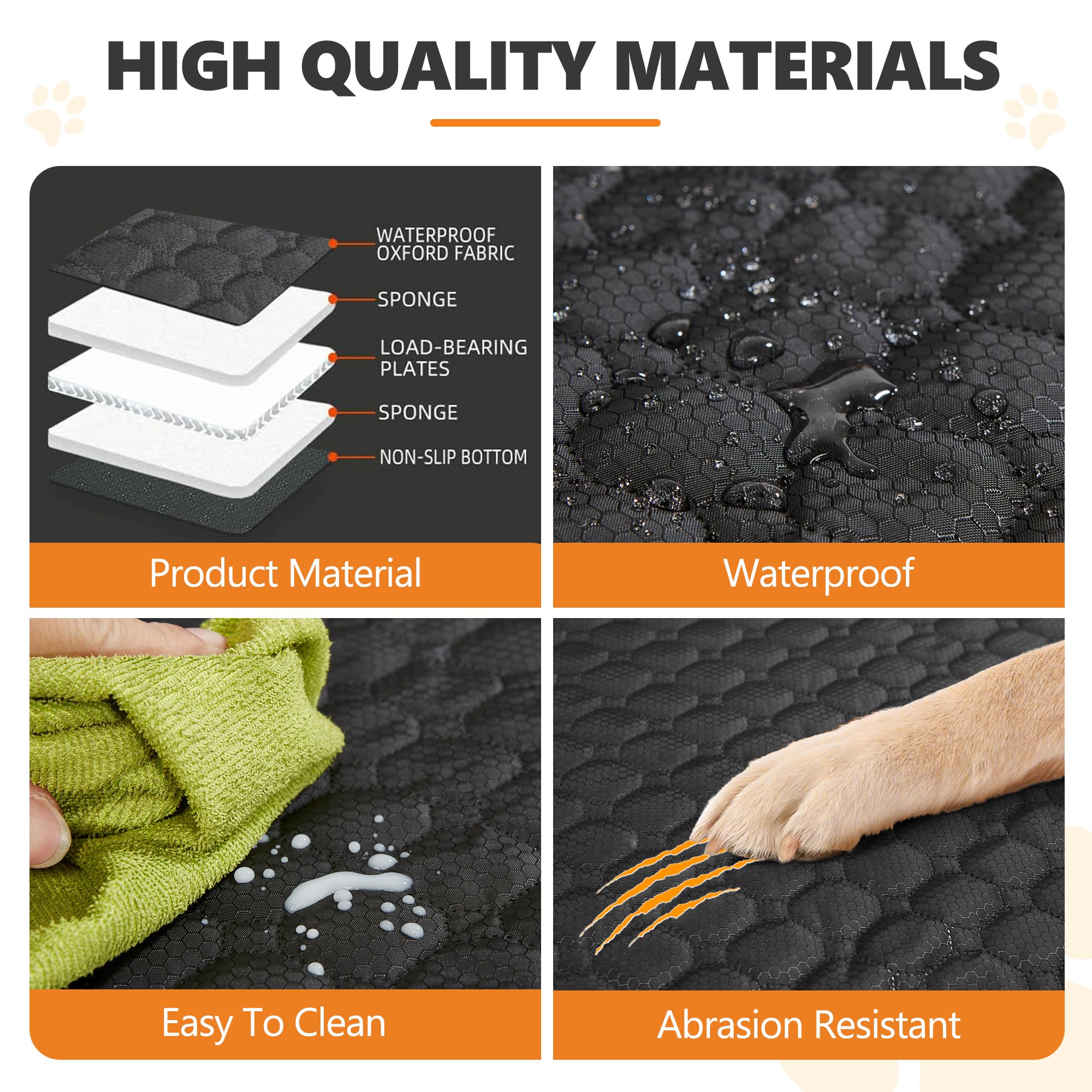 ANOSOSPECIAL breathable mesh windows improve airflow to keep dogs cool