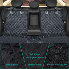 ANOSOSPECIAL dog seat cover fur protection keeps seats clean during paw and fur shed.