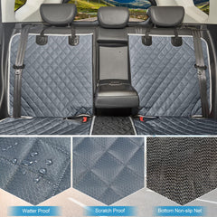 ANOSOSPECIAL grey seat cover demonstrates universal fit for SUVs and vans