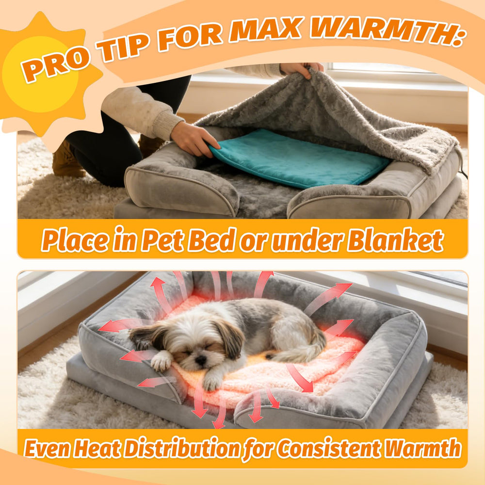 ANPHSIN heating pad offers 5 timer settings for tailored warmth sessions