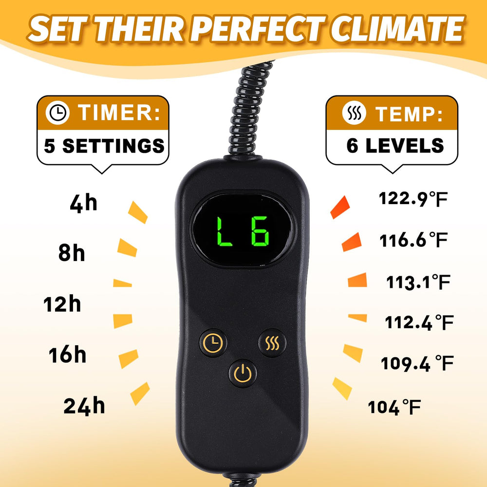 ANPHSIN pet heating pad supports indoor and outdoor warmth