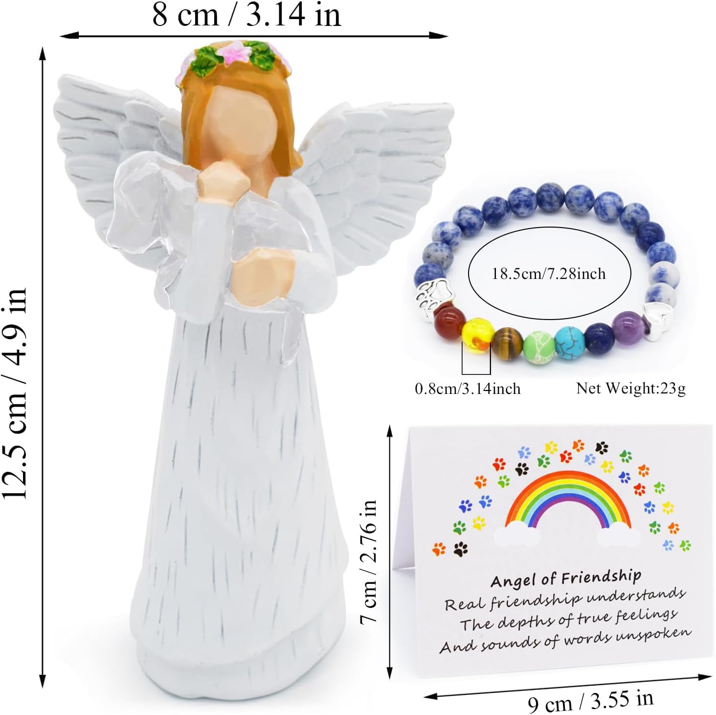 Anrkets pet sympathy card included helps express support during difficult pet losses.