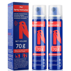 ANSJDH Dog Corrector Spray 70ml bottle ready for humane training to reduce barking.