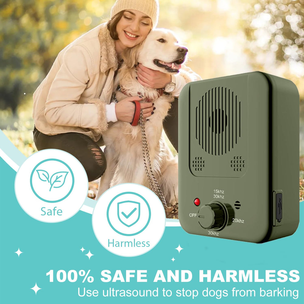 Anti Barking Device humane safety emphasizes human-friendly ultrasonic operation.