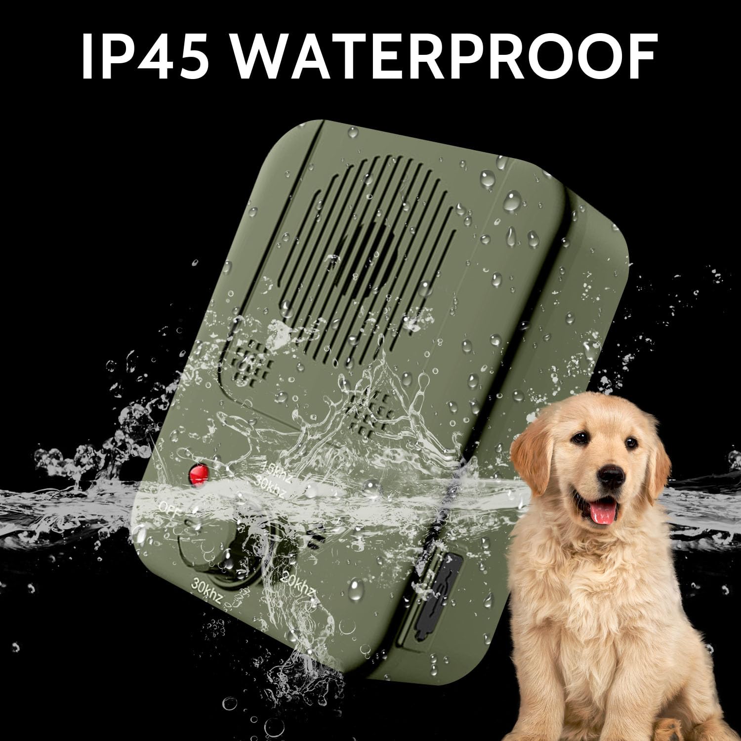 Anti Barking Device wall-mount installation option for flexible placement.