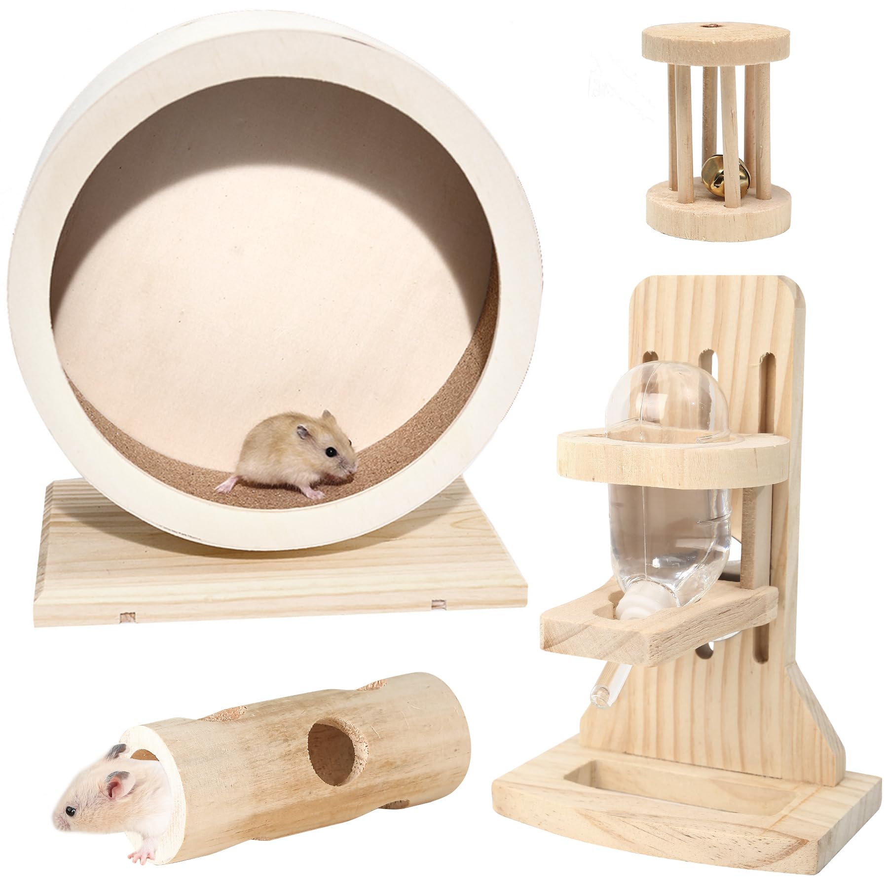 antiai hamster-wheel-8-2-inch offers quiet, smooth exercise for small pets.