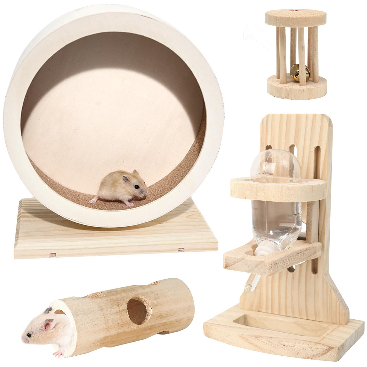 antiai hamster-wheel-8-2-inch offers quiet, smooth exercise for small pets.