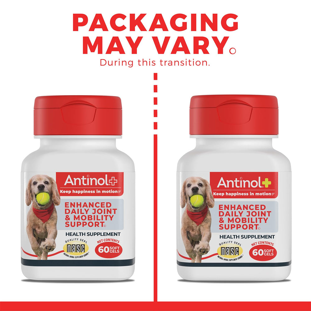 Bottle with dosage guide explains 60- and 30-day supply options.