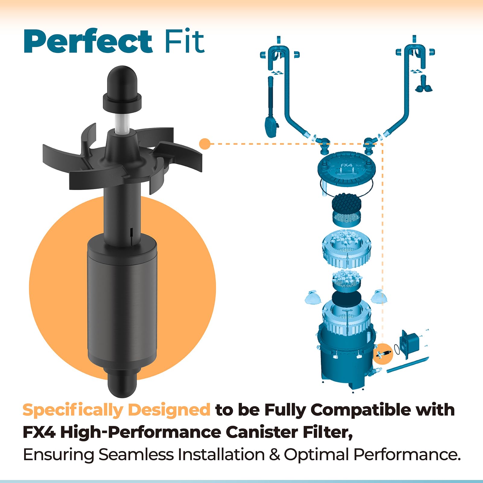ANTOBLE FX4 canister-filter replacement image showcases DIY-friendly maintenance.