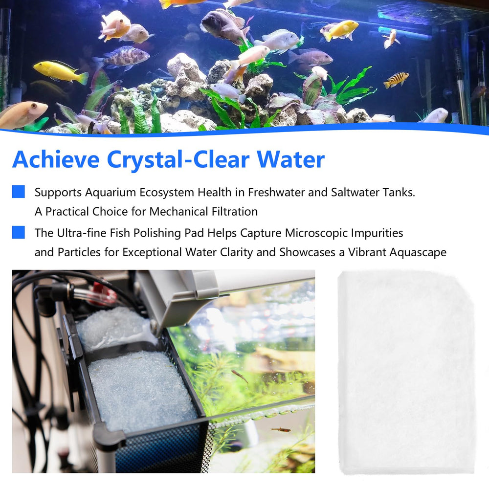 Antrys Fluval 406 compatibility pad in use to improve water clarity