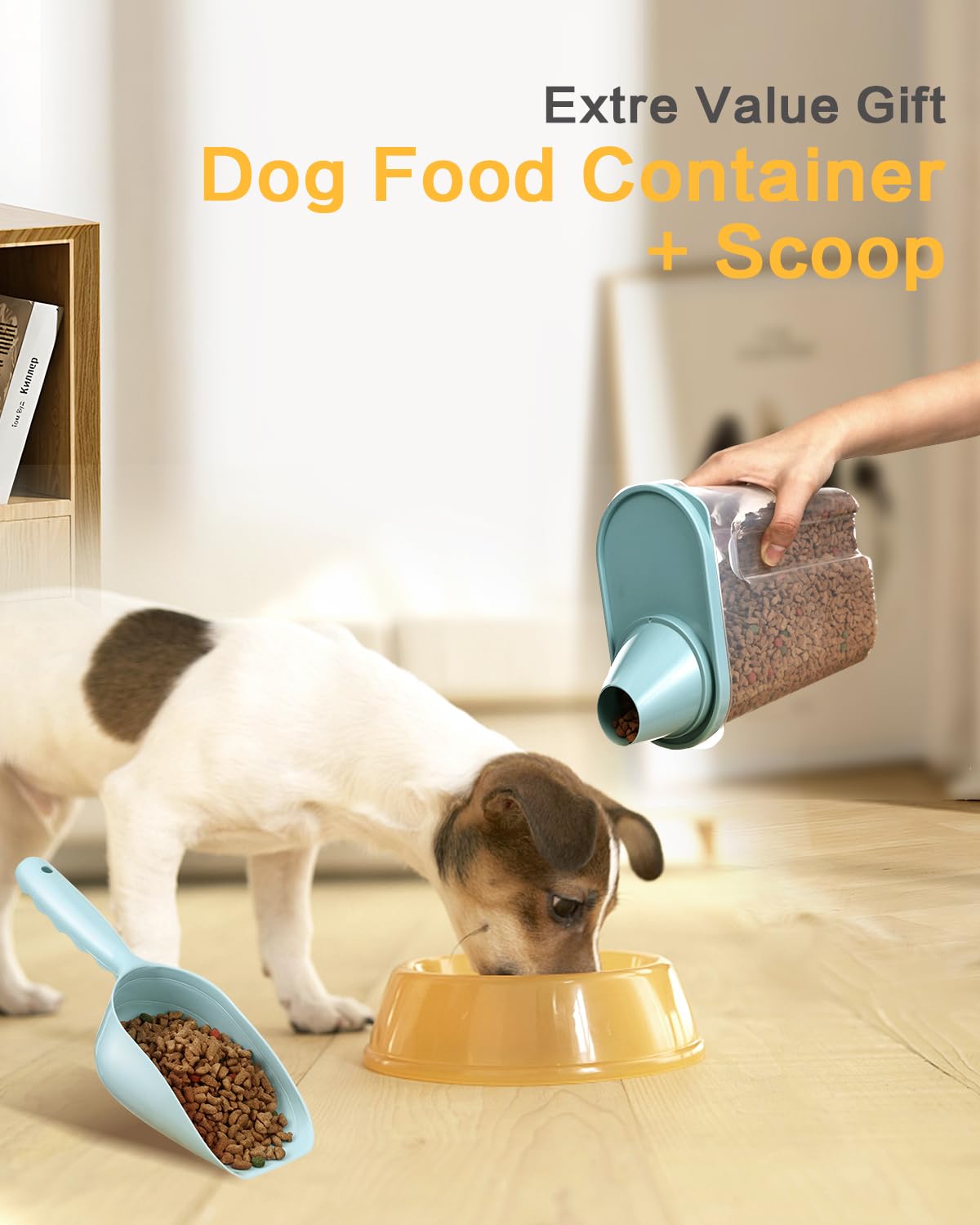 ANVS durable plastic dog-cat container stands up to daily use.
