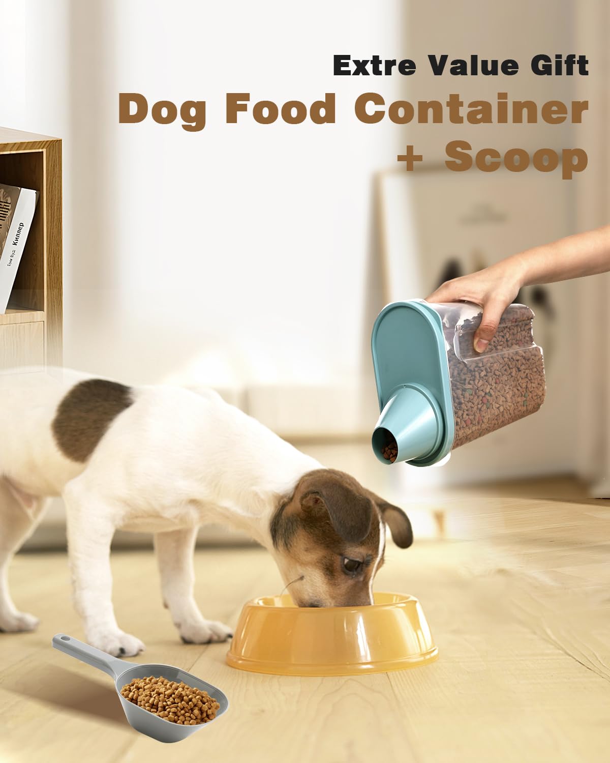 ANVS pest-sealed lid prevents moisture and keeps food fresh longer.