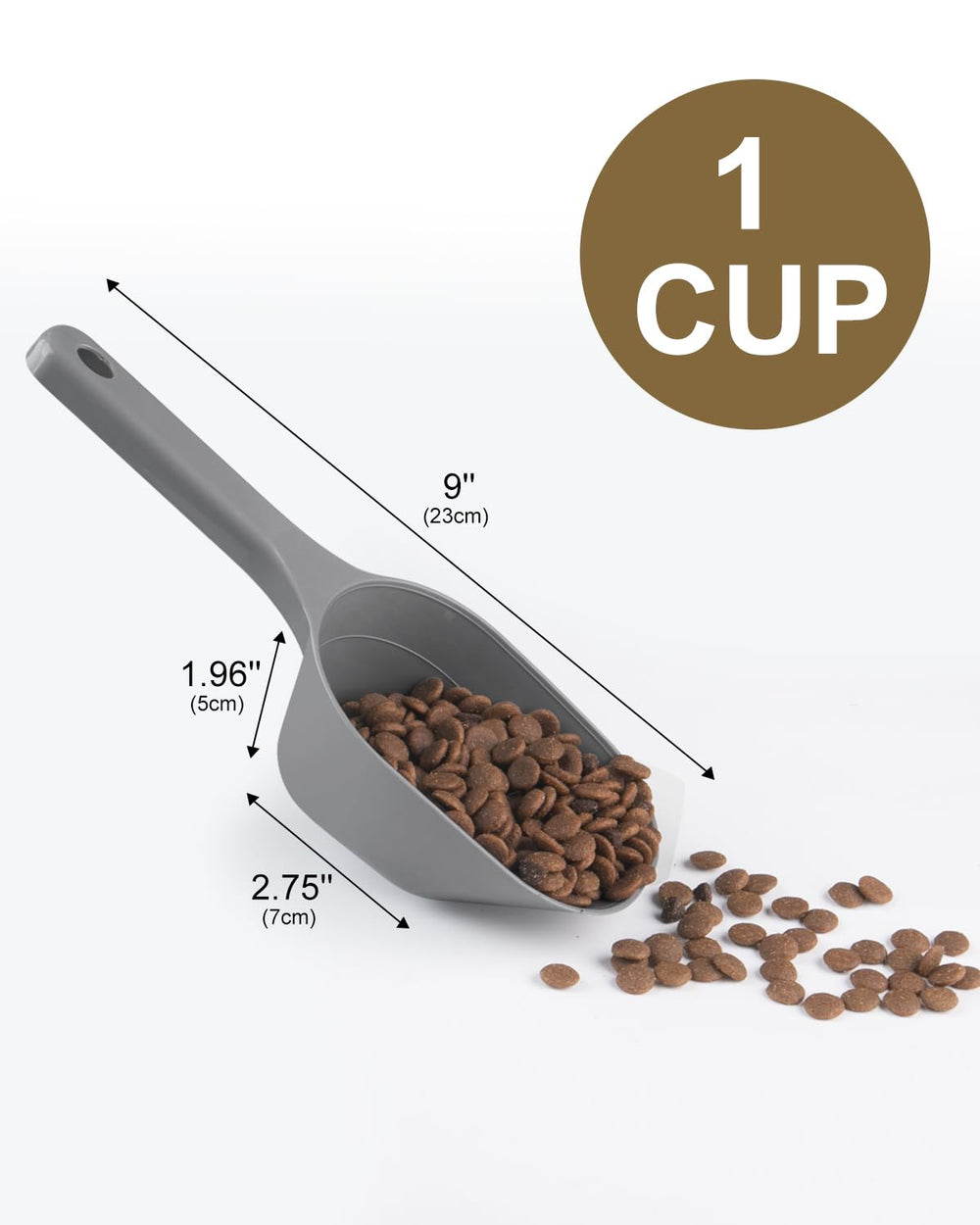 ANVS pet scoop demonstrates dishwasher-safe design for easy cleanup
