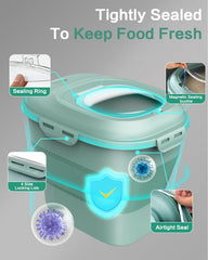 ANVS 2.5L small pet food container ready for fresh, portion-controlled storage.