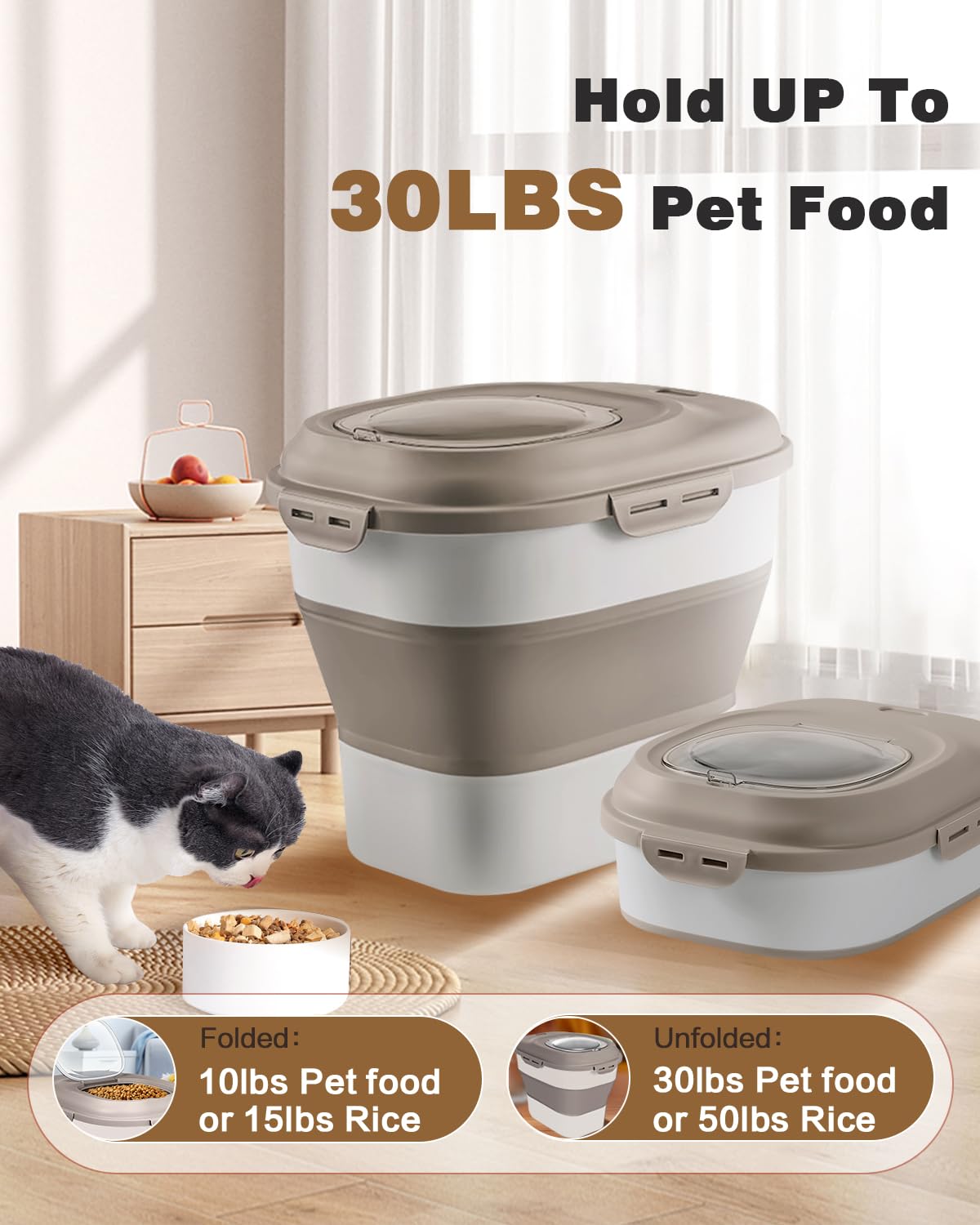 ANVS small 2-5L container is great for snacks or flavor changes.
