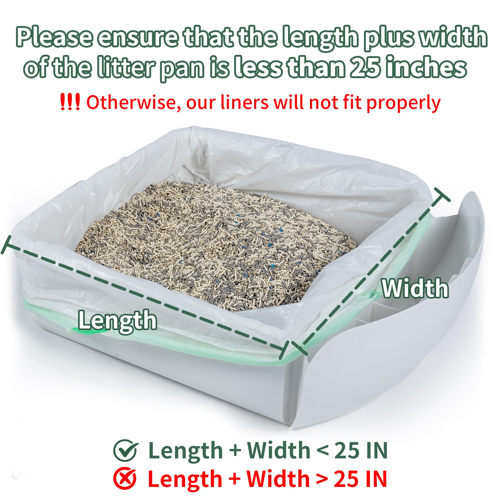 ANWA automatic litter box liners compatible with robot litter boxes for seamless maintenance.