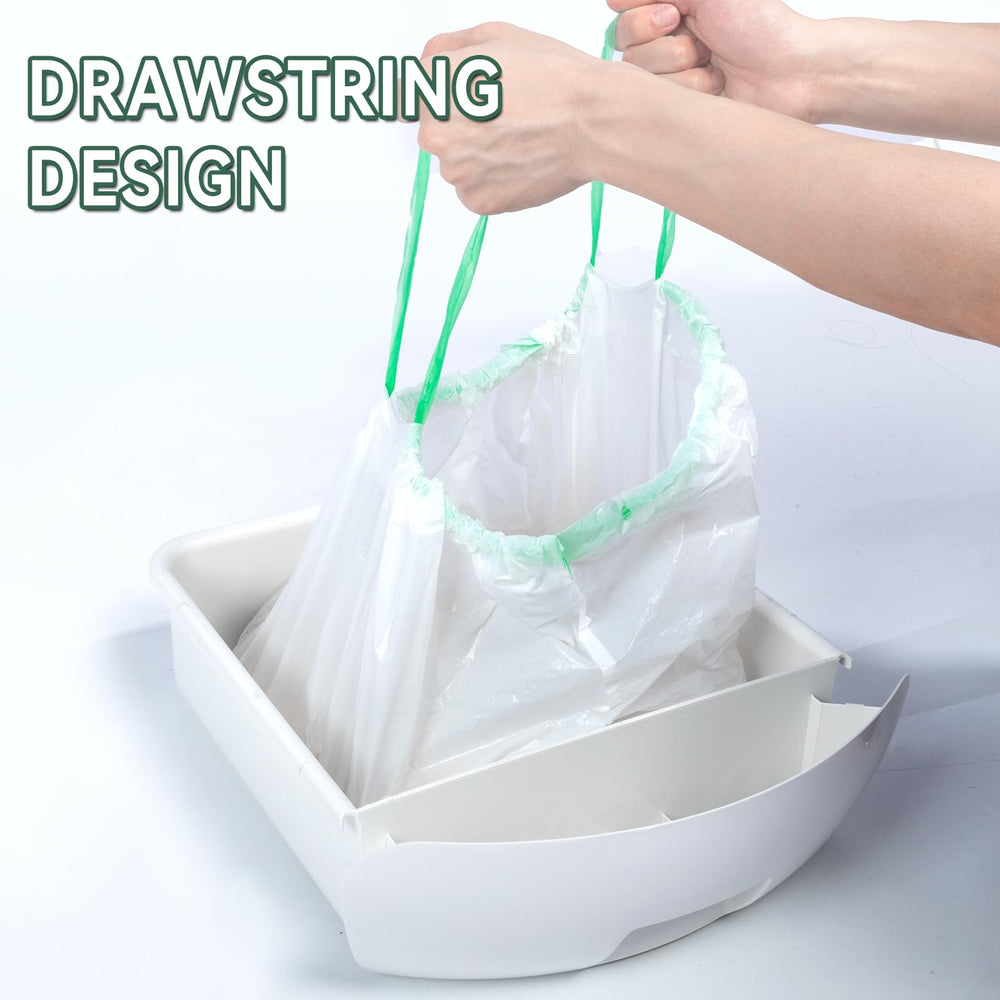 ANWA easy-tear liners enable quick removal without mess.