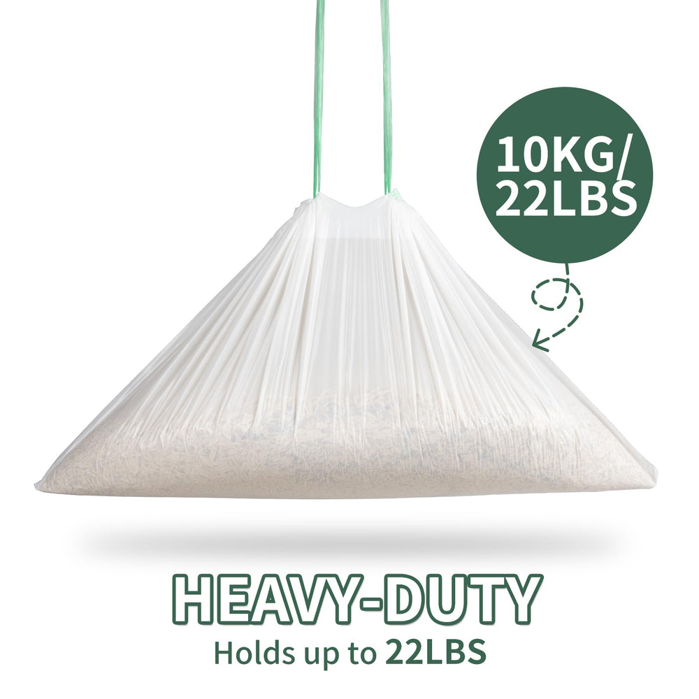 ANWA heavy-duty extra-thick liners resist tearing and leaks.