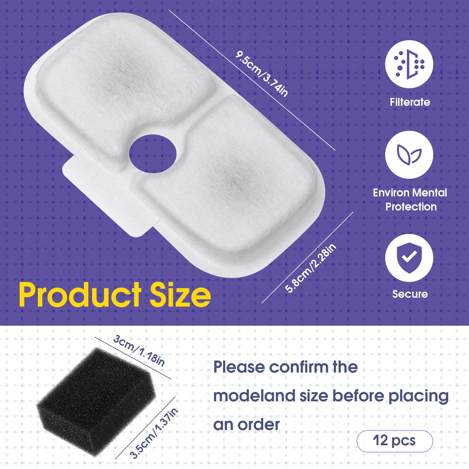 AnyEnjoy replacement filters support regular maintenance, helping hydration with fresher-tasting water.