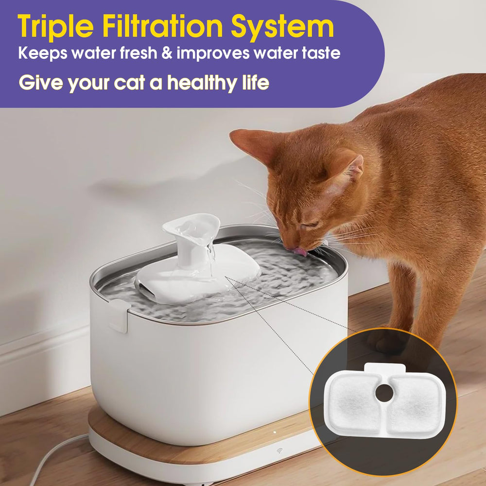 AnyEnjoy filter materials reveal cotton layer, activated carbon, and ion-exchange resin for cleaner-tasting drinking water.