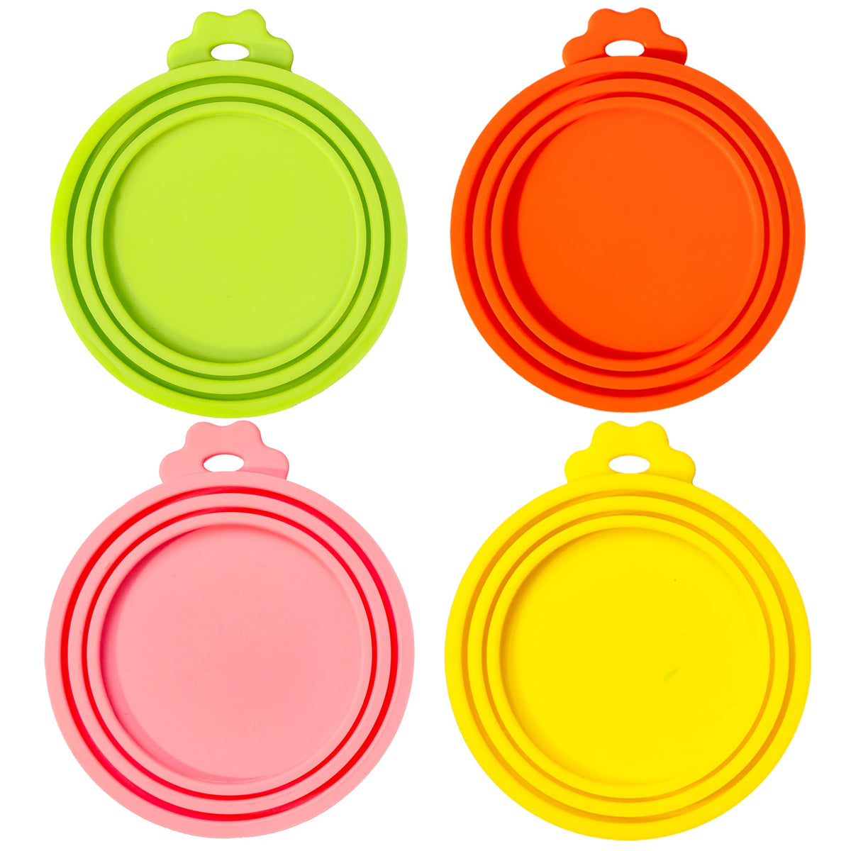 Anyongora can covers close-up shows airtight seal for fresher leftovers.