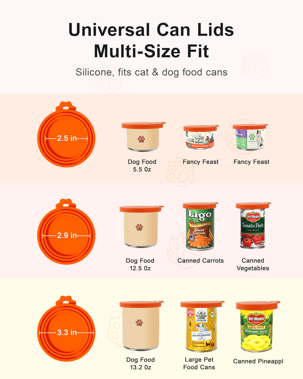Anyongora silicone can lids are soft yet durable for daily use.