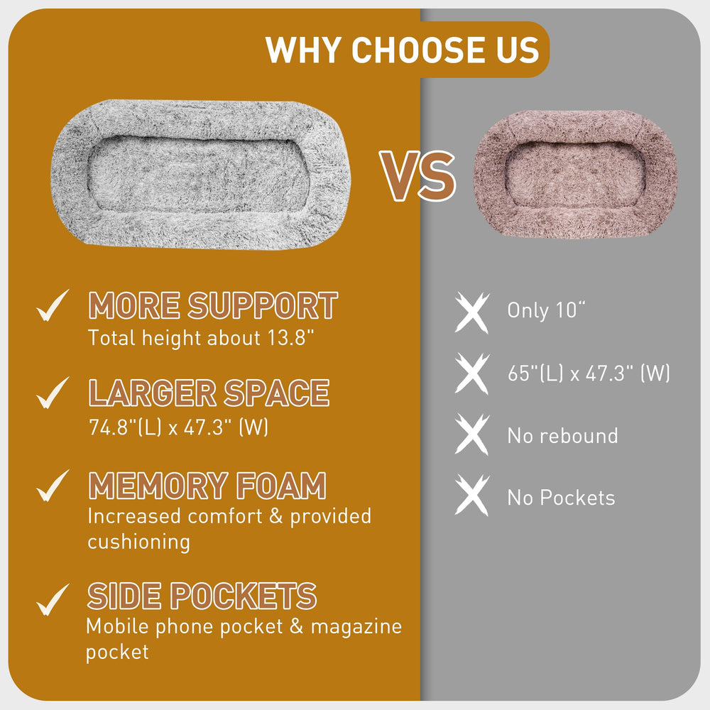 Anywish removable cover enables easy machine washing