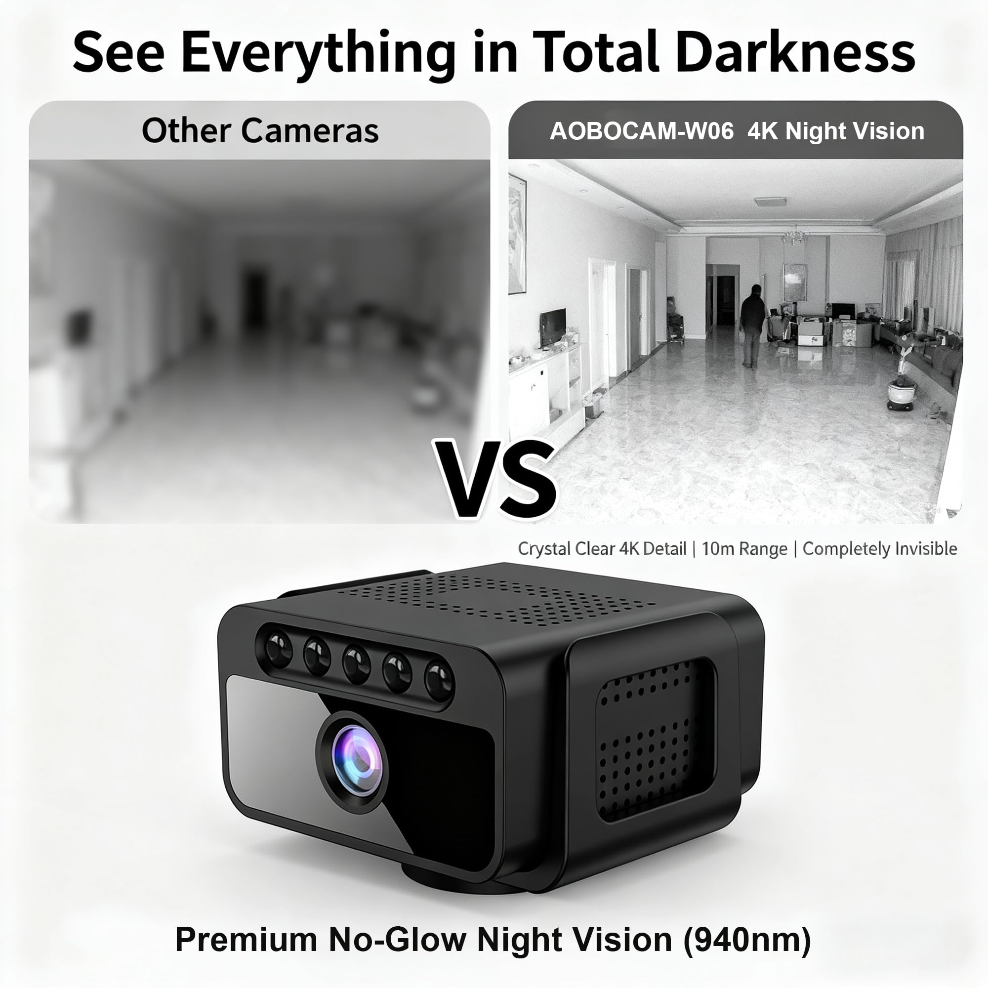 AOBOCAM local and cloud storage offers flexible video retention options.