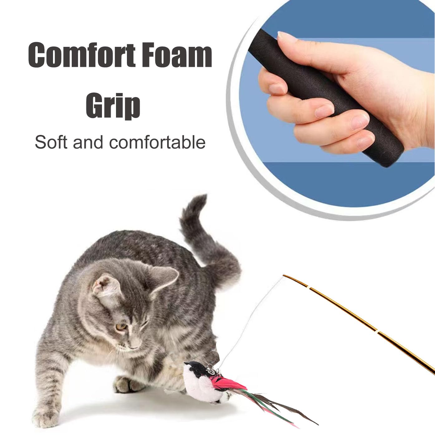 Aobvrey indoor cat play set encourages physical activity and mental engagement.