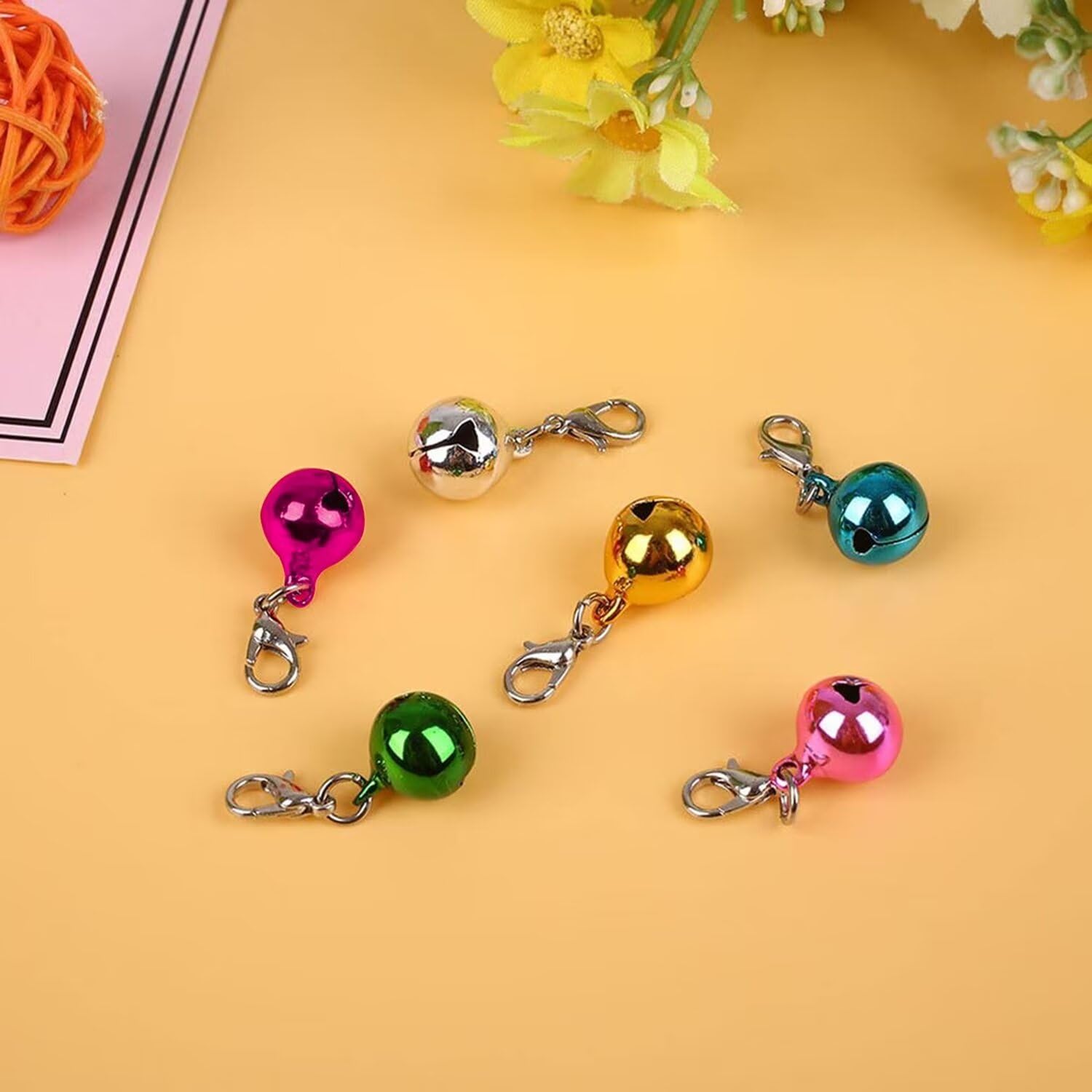 Aoche compact bells install easily on thin or thicker rings.