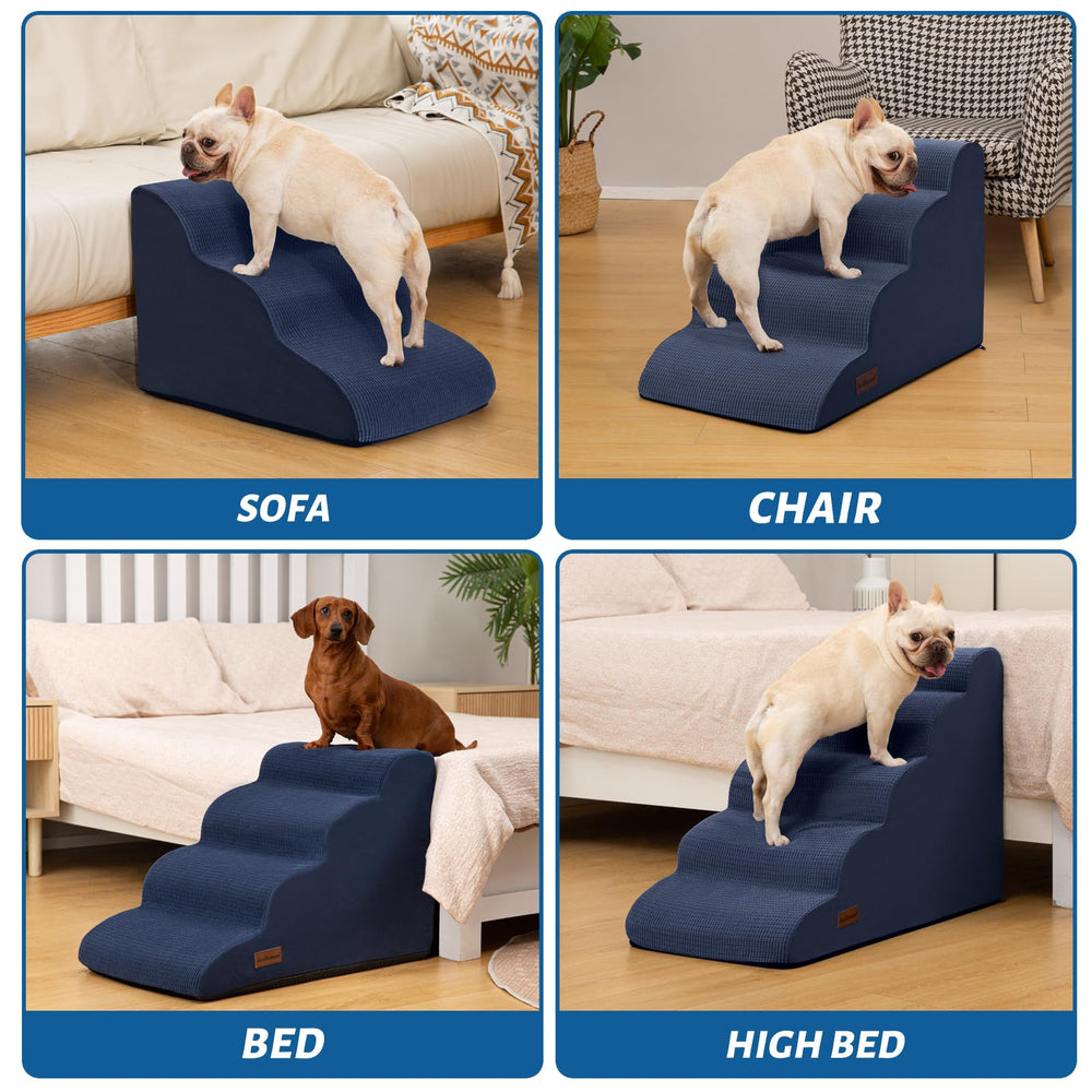 Aodisman 4-Step stairs surface closeup highlights soft durable fabric