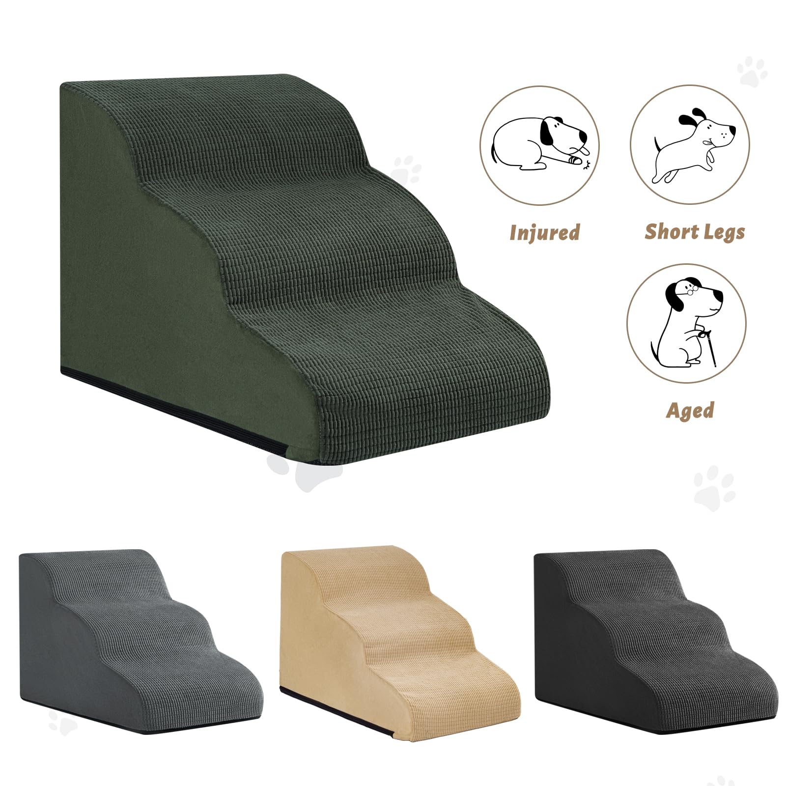 Aodisman five-step setup image for bed access.