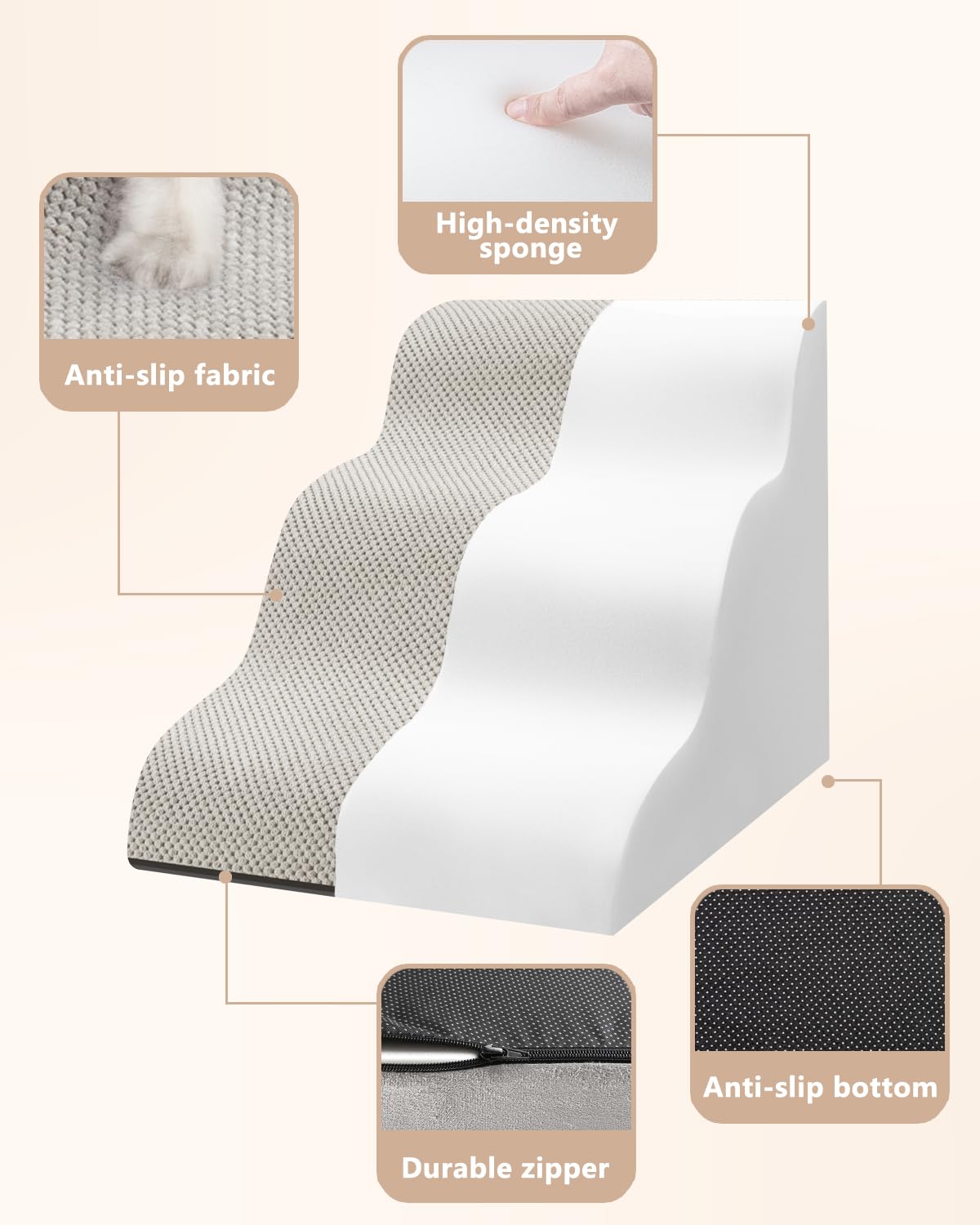 Aodisman foam-detail highlights supportive 30D foam for comfortable climbs.