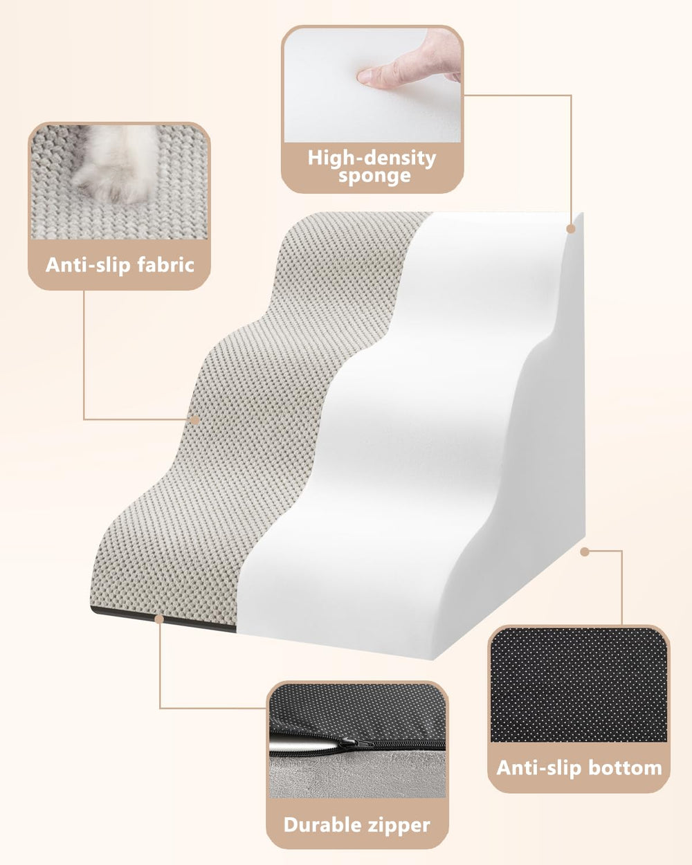 Aodisman foam-detail highlights supportive 30D foam for comfortable climbs.