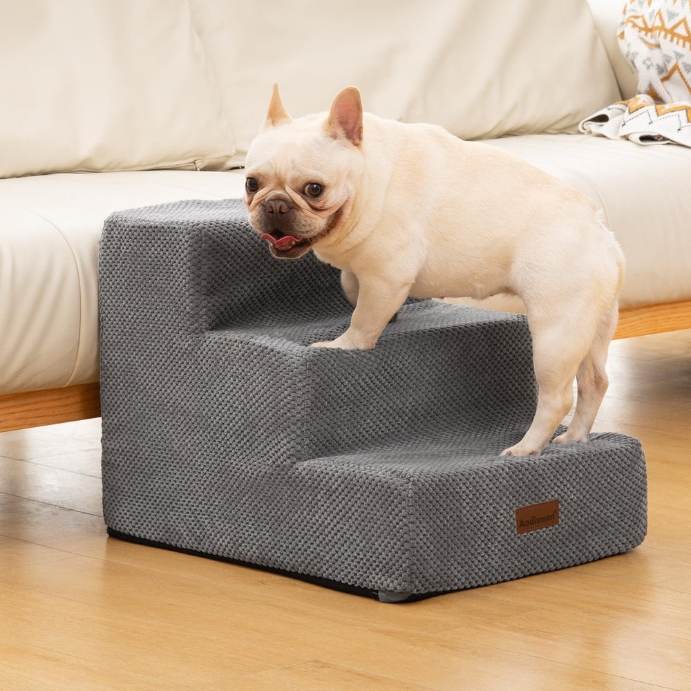 Aodisman dog stairs machine-washable cover image for simple care