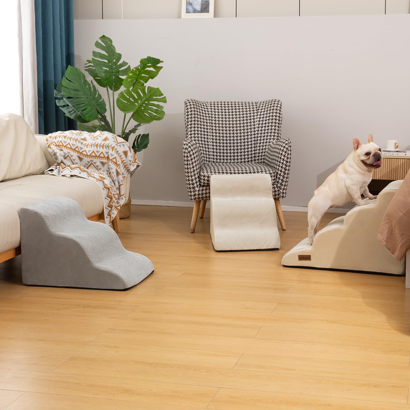 Aodisman dog stairs vacuum-pack packaging with shape recovery