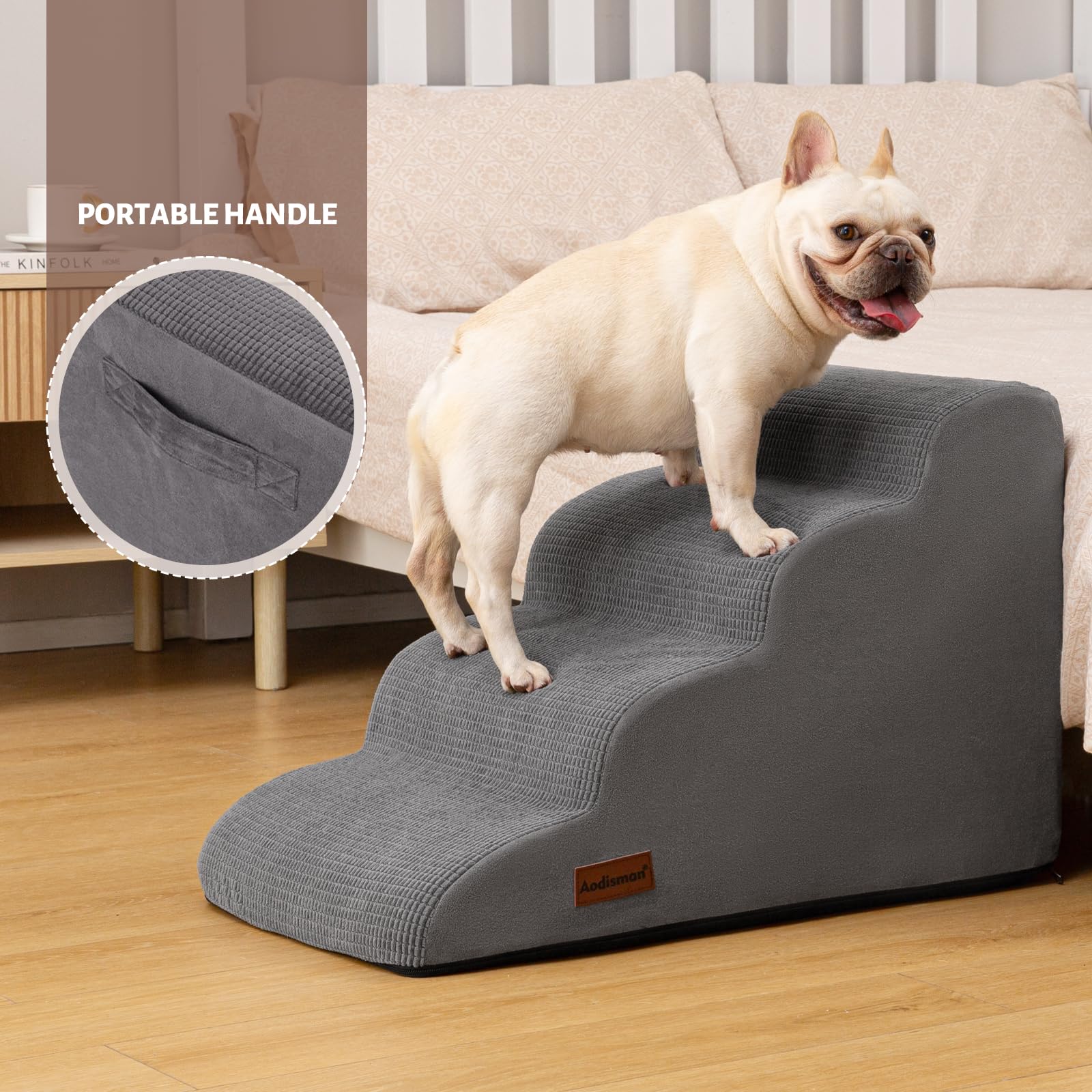 Aodisman steps reveal high-rebound foam for durable, supportive footing