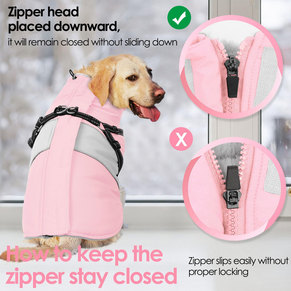 AOFITEE dog coat size chart helps find the perfect fit for breeds