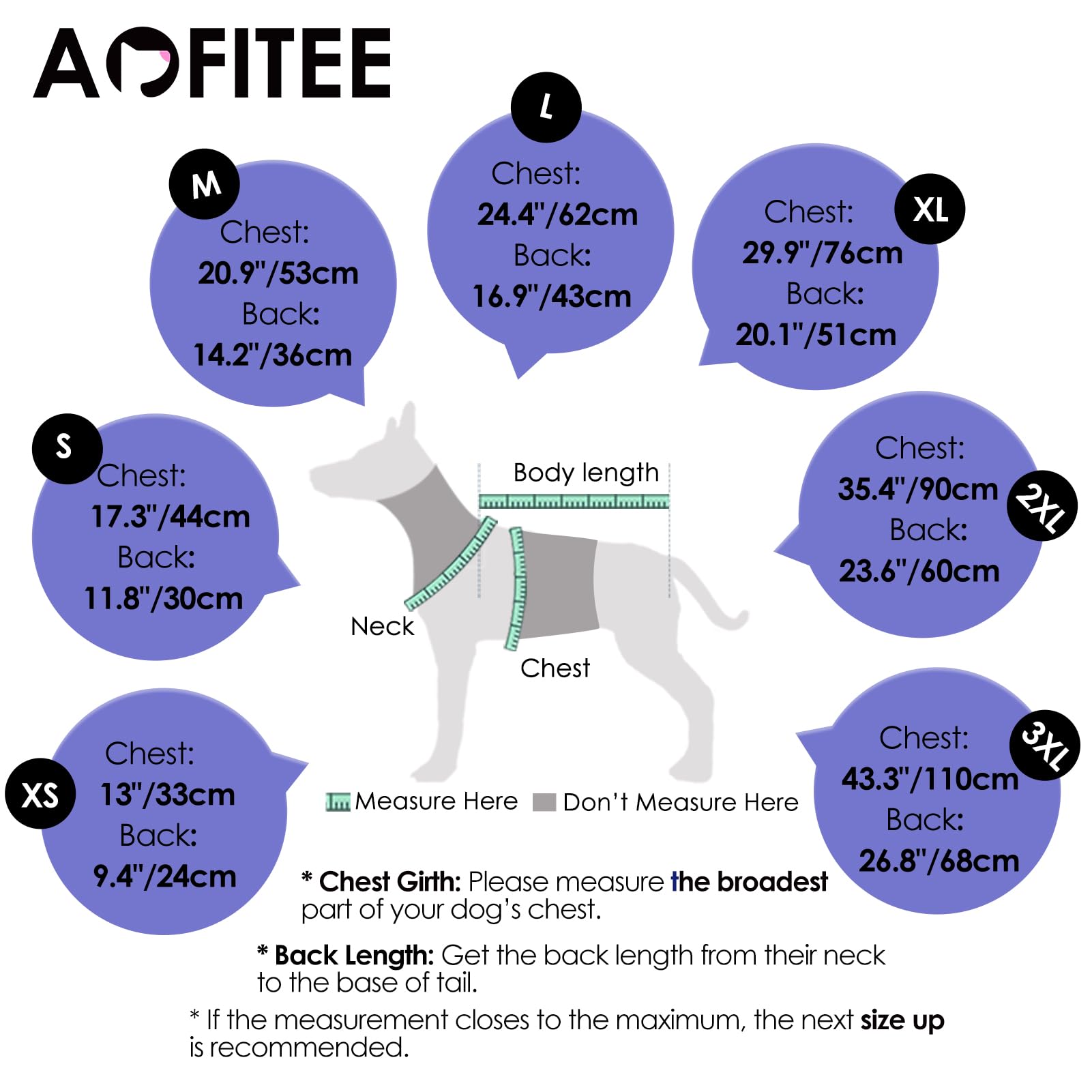 AOFITEE reflective neckline enhances visibility during night walks.