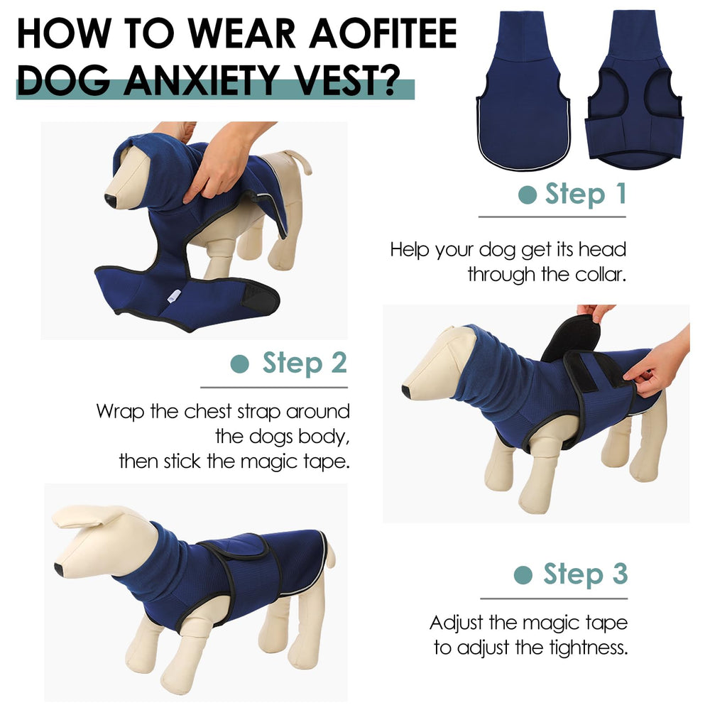 AOFITEE dog ear-cover detail showing warm, secure ear protection