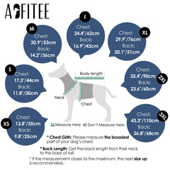 AOFITEE dog jacket with D rings and reflective trims enhances safety