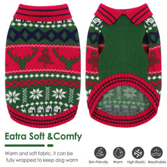 AOFITEE pullover dog sweater easy on off during chilly outings