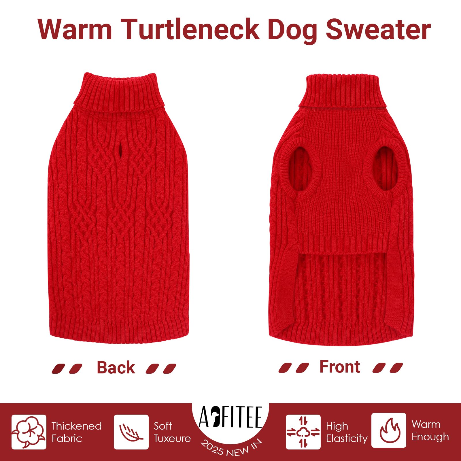 AOFITEE harness-hole closeup enables hassle-free leash walks.