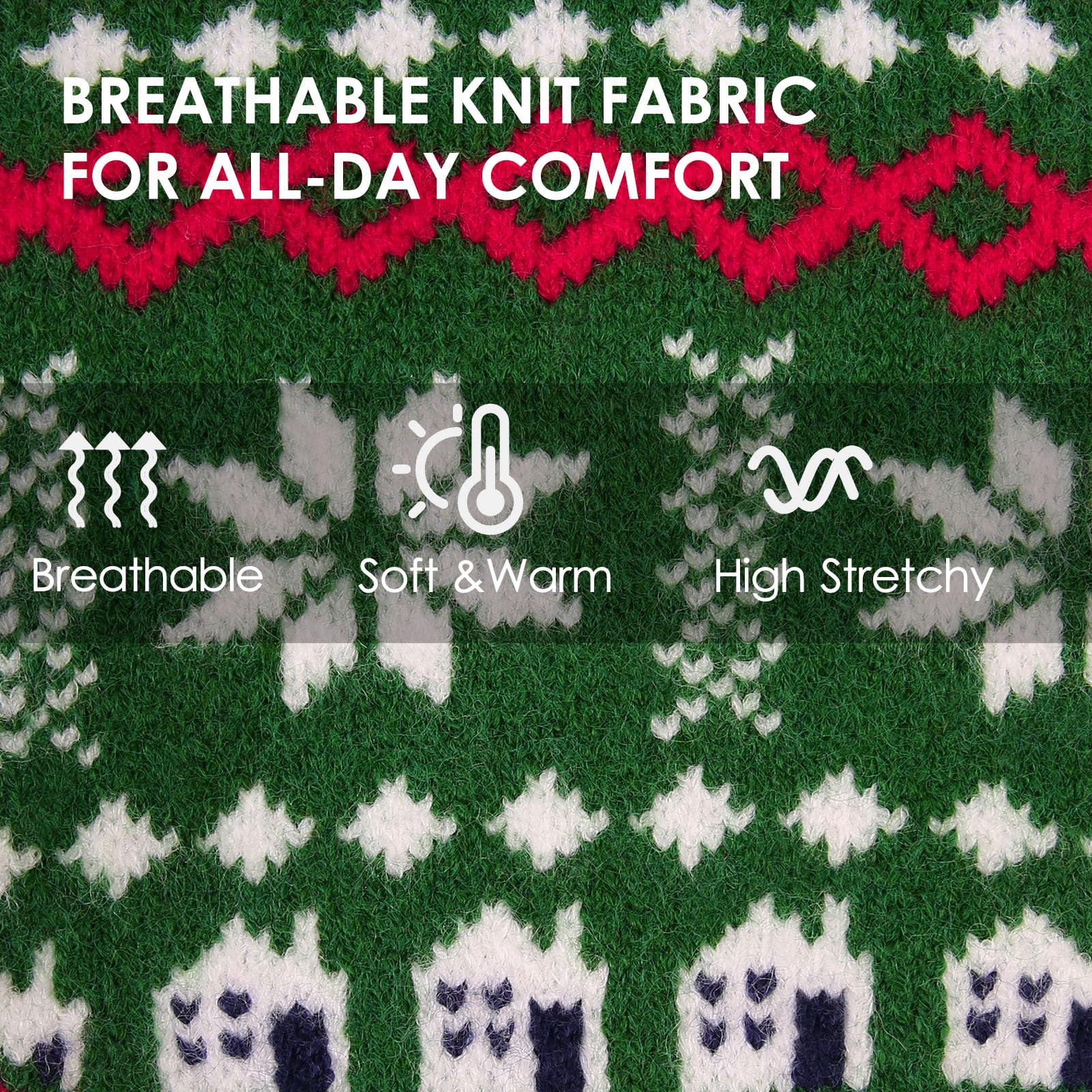 AOFITEE highly elastic dog sweater offering comfortable stretch