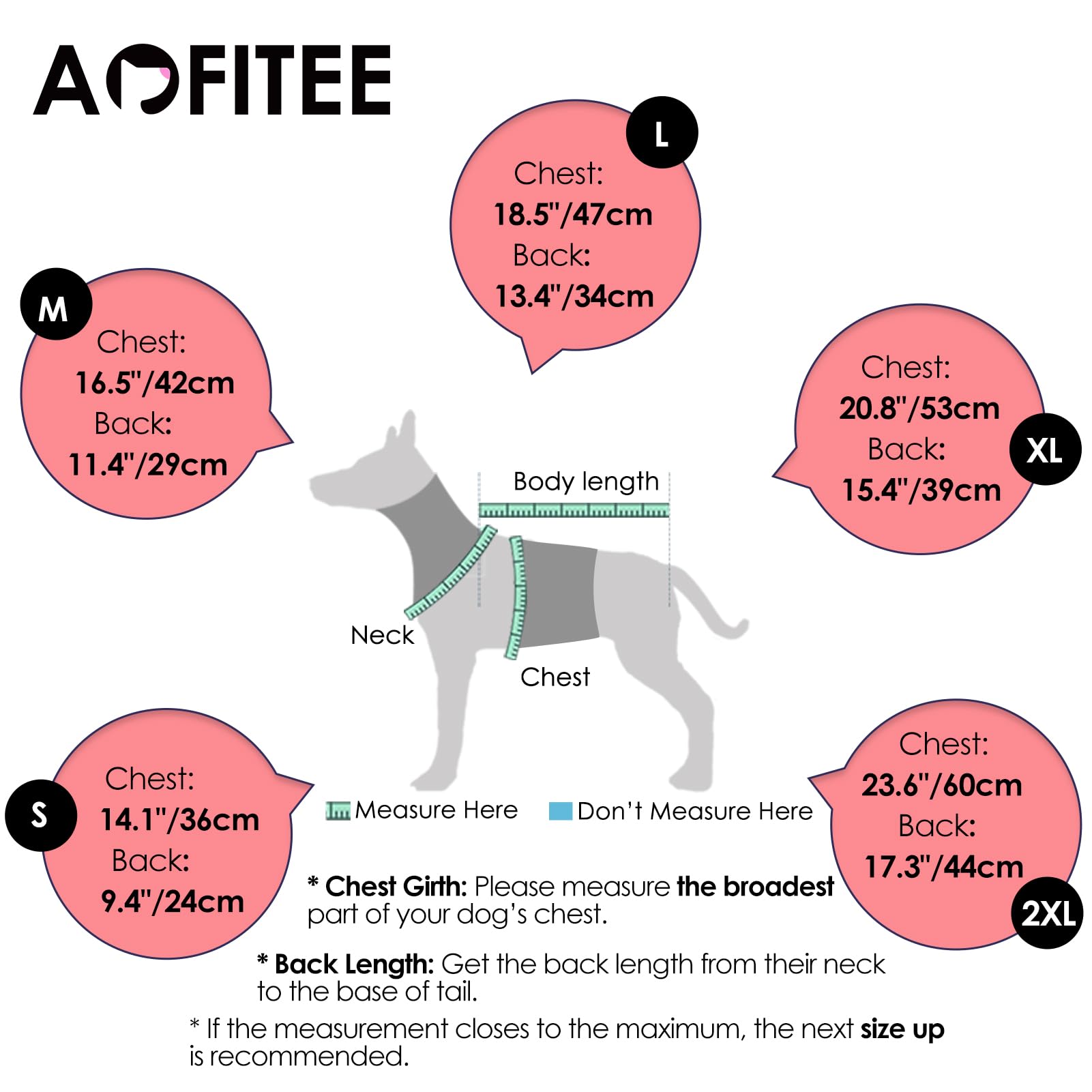 AOFITEE dog winter coat inner fleece detail for extra warmth and comfort