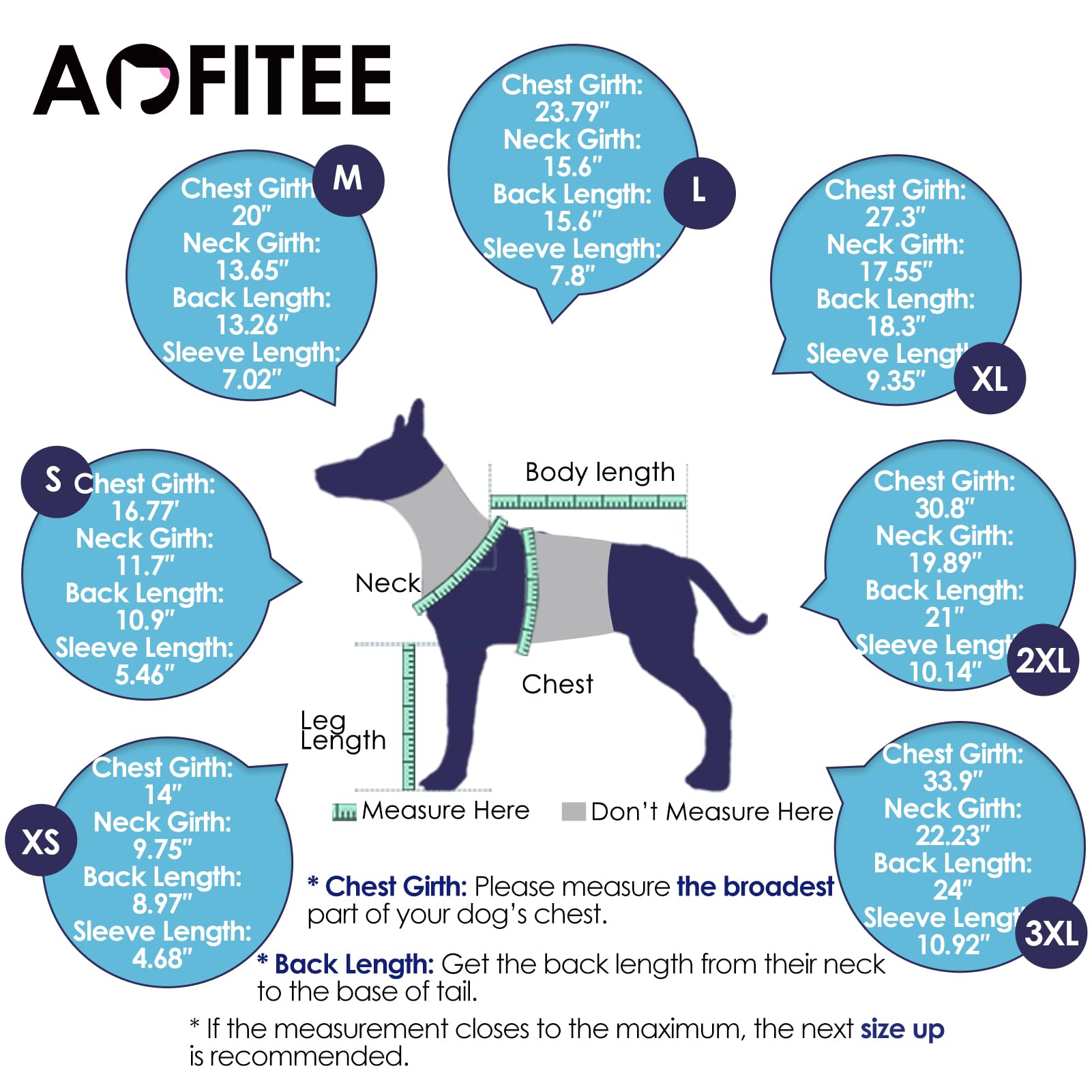 AOFITEE wound cover abdomen XS close-up highlights breathable fabric for comfort.